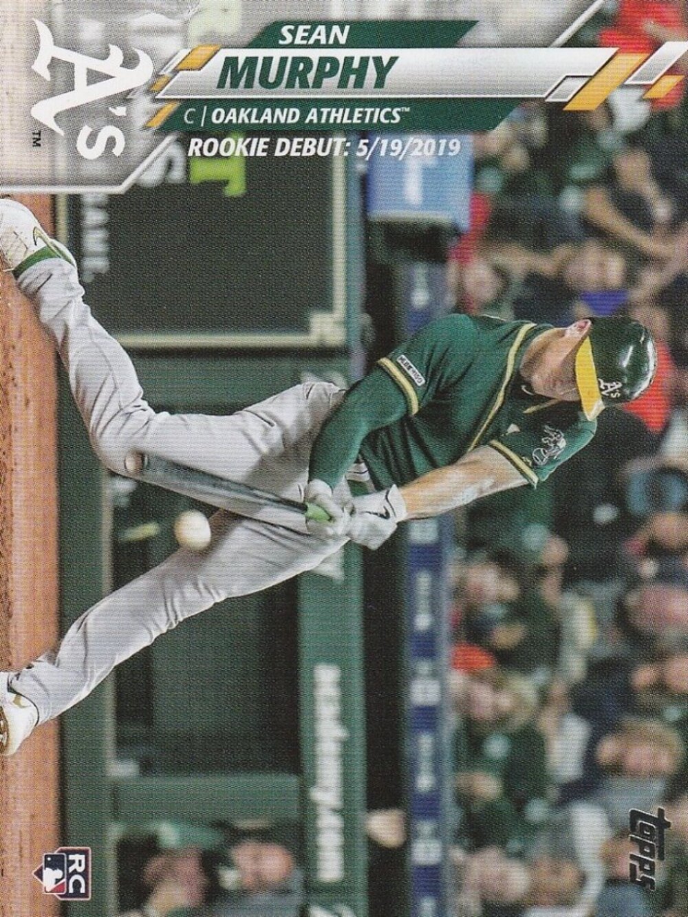Sean Murphy - 2020 Topps Update Series MLB Rookie Card
